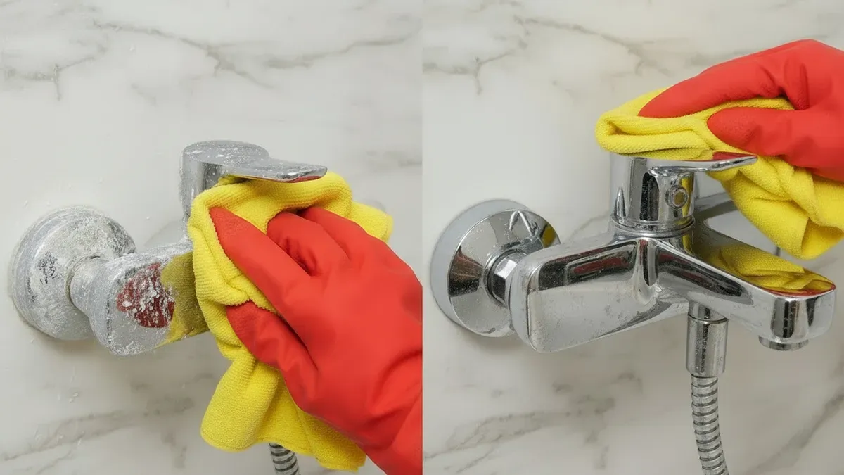 How to get a sparkling bathroom with simple household remedies