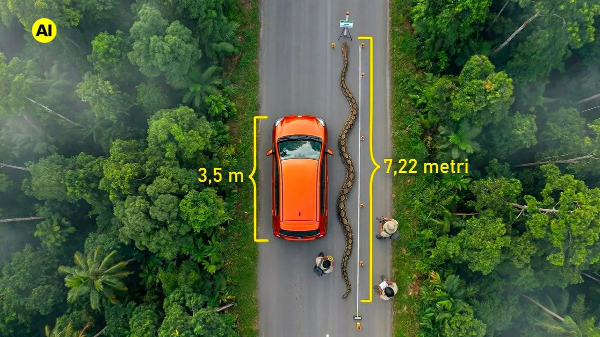 Record: "Ibu Baron" is the longest wild python on record