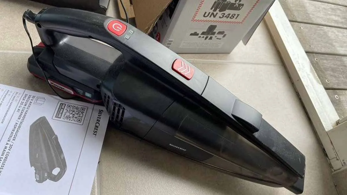 Rethinking cleaning with Lidl’s handheld vacuum