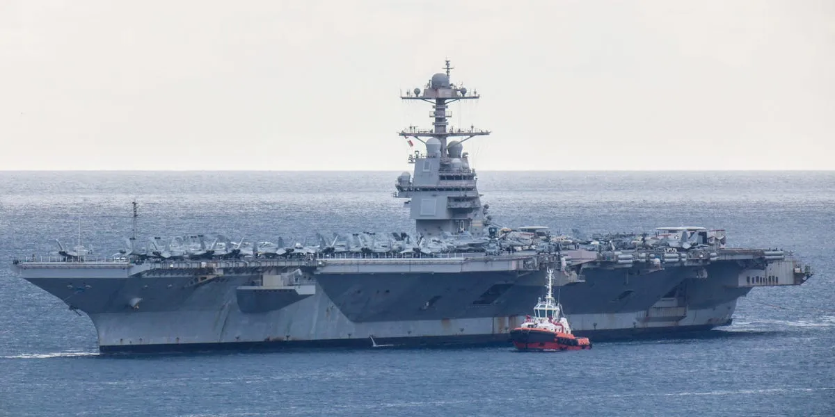 USS Gerald R. Ford: where it stands now