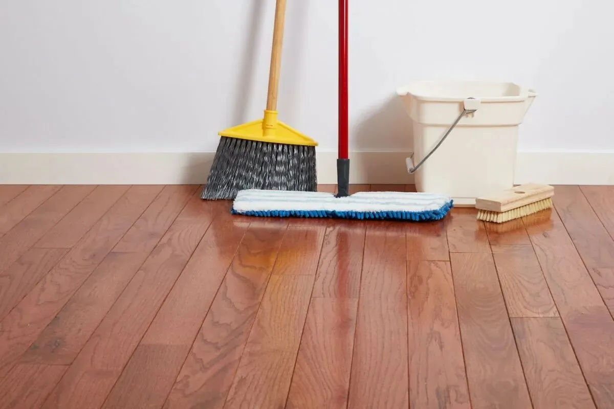 An unconventional cleaning trick for pristine floors