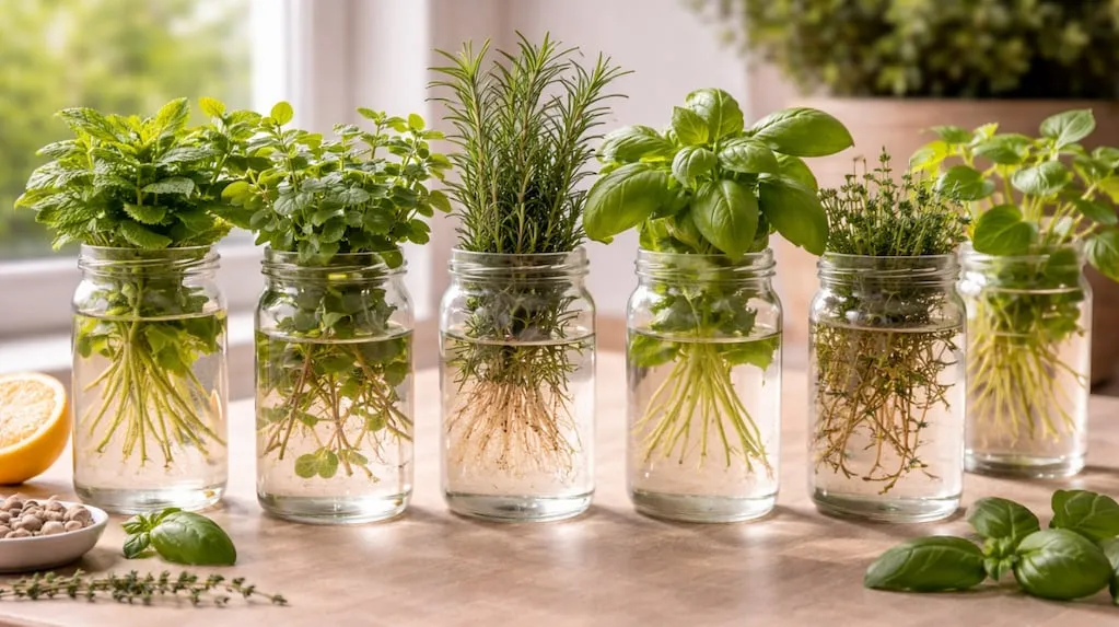 Three indoor plants that grow in water and scent your home, perfect for the kitchen